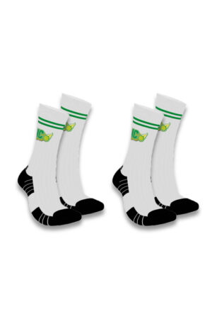 2-pair Bundle Athletic High-Performance Crew Socks